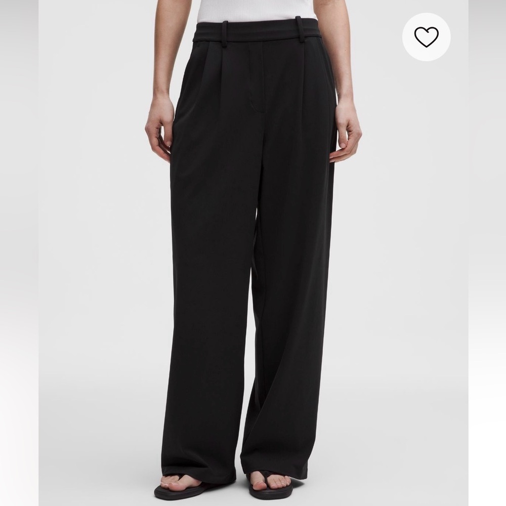 Lululemon Daydrift High Rise Wide Legged Trousers